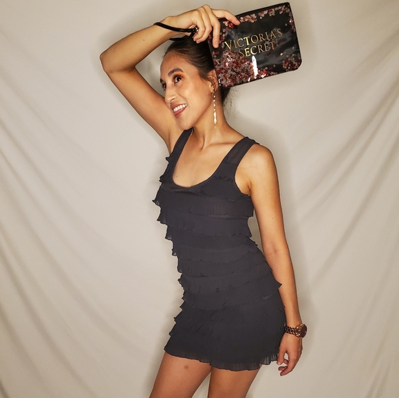 VICTORIA SECRET Confetti SEQUINS Wristlet - Picture 5 of 7